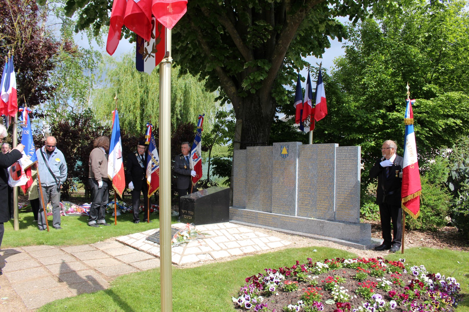 Cérémonie commémorative du départ des convois du Loiret